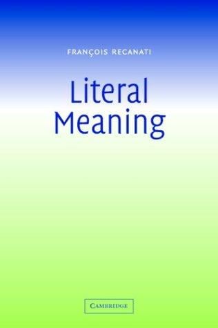Literal meaning