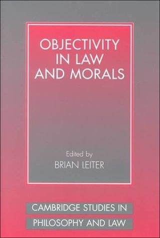 Objectivity in law and morals