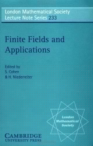 Finite fields and applications