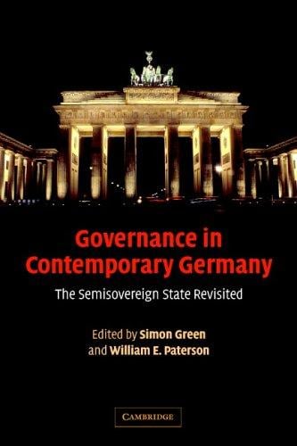Governance in contemporary Germany