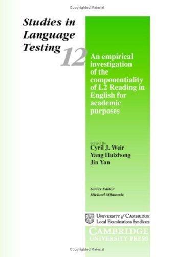 An empirical investigation of the componentiality of L2 reading in English for academic purposes