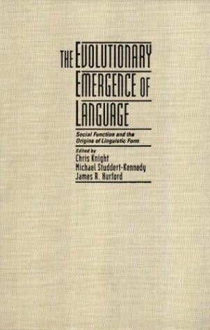 The Evolutionary emergence of language