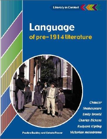 Language of Pre-1914 Literature Student's Book (Literacy in Context)