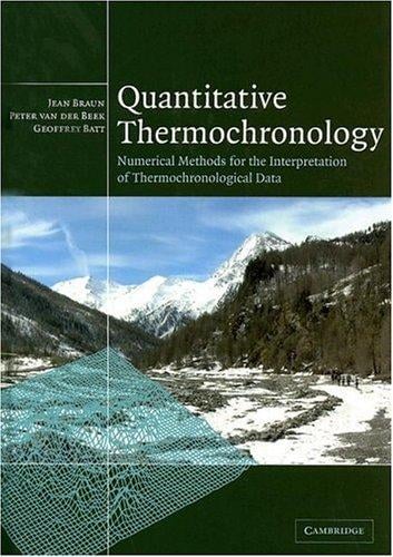 Quantitative thermochronology
