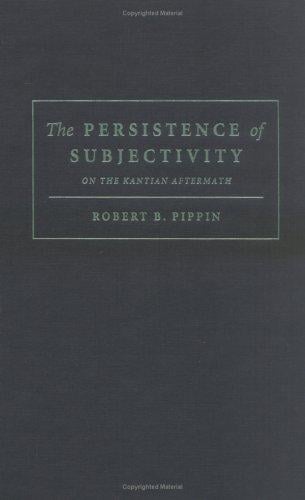 The persistence of subjectivity