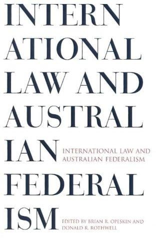 International law and Australian federalism