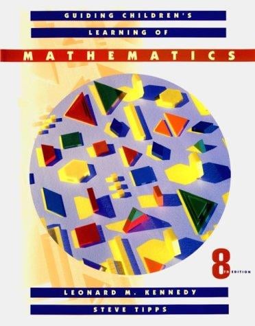 Guiding children's learning of mathematics