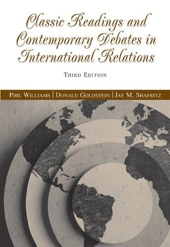 Classic readings and contemporary debates in international relations