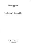 La lista di Andocide