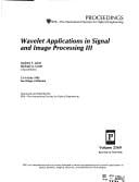 Wavelet applications in signal and image processing III