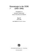 Dramaturgie in der DDR 2. (1970 - 1990).