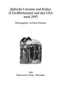 Jüdische Literatur und Kultur in Grossbritannien und den USA nach 1945