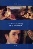 Ars musica in Venedig im 16. Jahrhundert