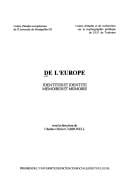 De l'Europe