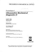 Proceedings of ultrasensitive biochemical diagnostics II