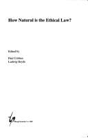 How natural is the ethical law?