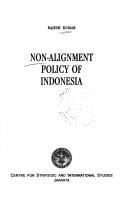Non-alignment policy of Indonesia