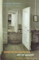 Dorothy Richardson's art of memory