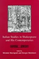 Italian studies in Shakespeare and his contemporaries