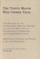 The Tokyo major war crimes trial