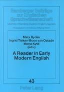A reader in Early Modern English