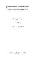 Vom Ständestaat zur Demokratie