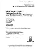 Solid state crystals in optoelectronics and semiconductor technology
