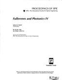 Fullerenes and photonics IV
