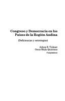 Congreso y democracia en los países de la región andina