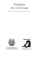 Filosofía de la cultura