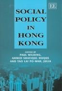 Social policy in Hong Kong