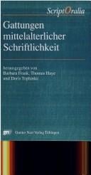 Gattungen mittelalterlicher Schriftlichkeit