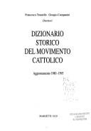 Dizionario storico del movimento cattolico