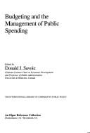 Budgeting and the management of public spending