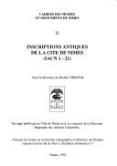 Inscriptions antiques de la cité de Nîmes (IACN 1-21)