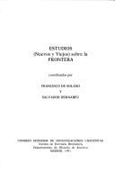 Estudios (nuevos y viejos) sobre la frontera