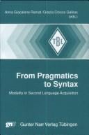 From pragmatics to syntax