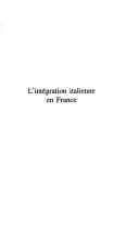 L'intégration italienne en France