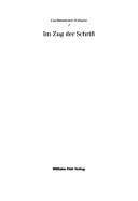 Im Zug der Schrift