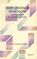 Over literatuur en filosofie