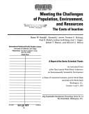 Meeting the challenges of population, environment, and resources