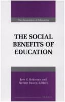 The social benefits of education