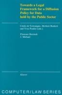 Towards a legal framework for a diffusion policy for data held by the public sector