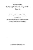 Die Judenpolitik des SD 1935 bis 1938