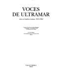 Voces de ultramar