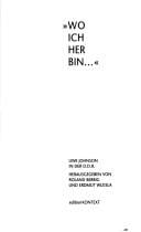 Wo ich her bin--