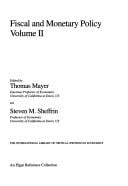 Fiscal and monetary policy