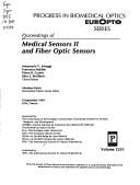 Proceedings of medical sensors II and fiber optic sensors