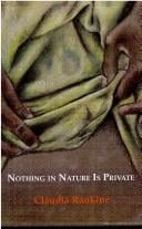 Nothing in nature is private
