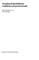 Die Zukunft des Politischen